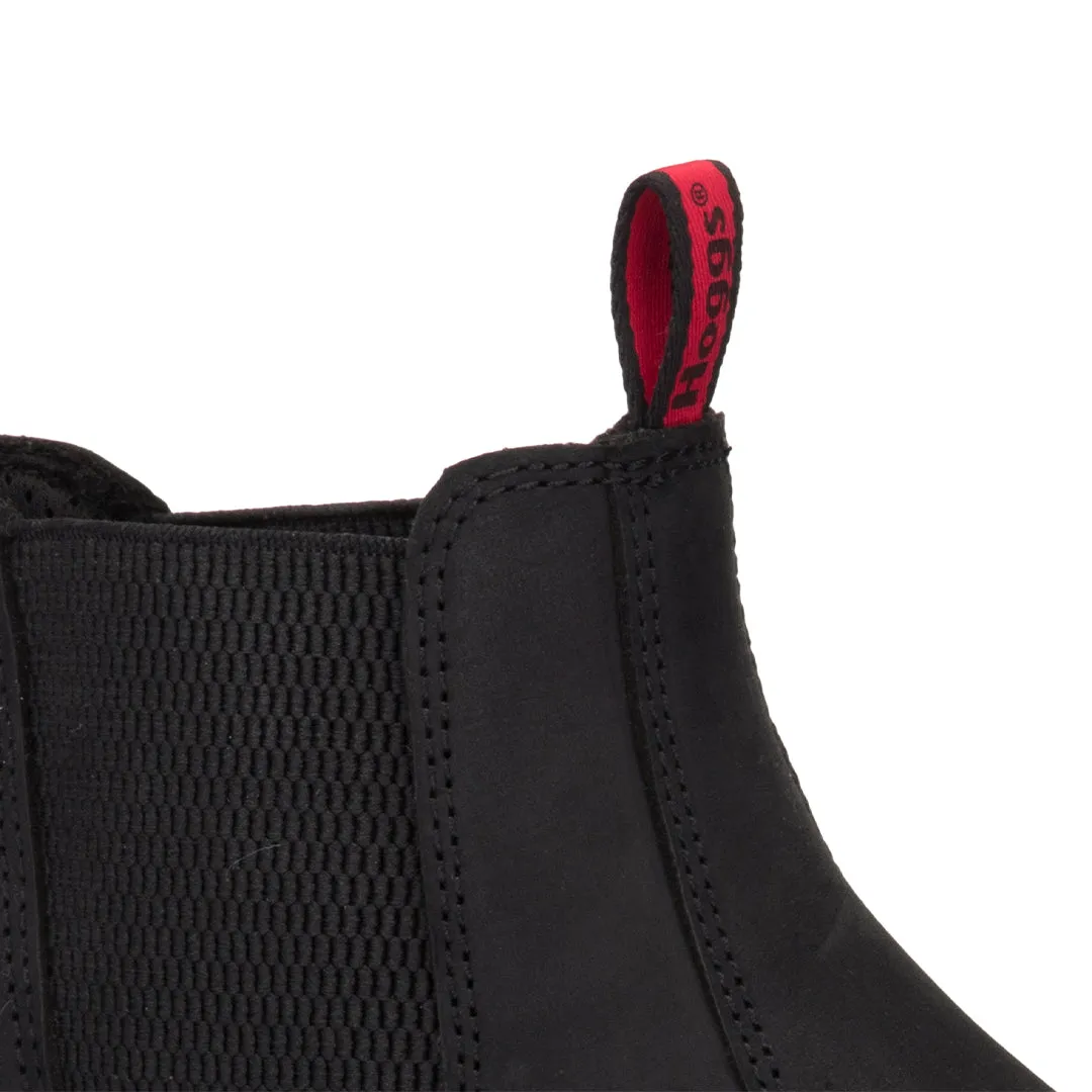 Zeus Safety Dealer Boot Crazy Horse Black by Hoggs of Fife